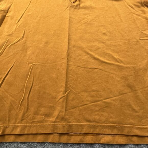 Robert Graham Polo Shirt Adult Extra Large Orange Short Sleeve Casual Men's - Picture 6 of 14